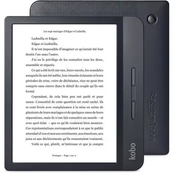 

Digital reader KOBO Pound H2O - 7 - 512 MB RAM - 8 GB storage-Black