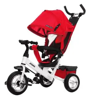 

Bicycle 3 wheel "comfort" 10x8 Air (25x20 cm.) Eva, red Moby kids 641340