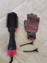 Hair-Dryer Comb Curler Brush-Hair Volumize 1blow One Step Electric-3 IN