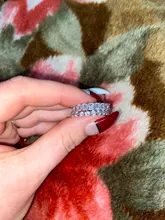 Huitan-Anillo de boda de circonia cúbica AAA para mujer, 6 estilos disponibles, anillo de Buen regalo