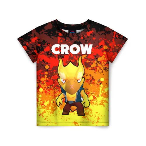 Children S T Shirt 3d Brawl Stars Crow Phoenix T Shirts Aliexpress - brawl stars crow phoenix coloring