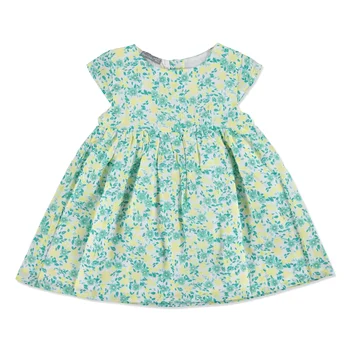 

ebebek Bambaki Summer Vual Short Sleeve Crew-Neck Baby Girl Dress