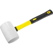 Киянка резиновая белая с фиберглассовой ручкой STAYER 900 г 20533-900