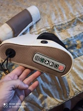 OGAMACRIUS-almohada de masaje 2 en 1, dispositivo eléctrico de calor Shiatsu, relajación corporal saludable para cervicales, masajeador de cuello y espalda