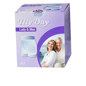 

MY DAY mesh fastening unisex size M 5 PCs