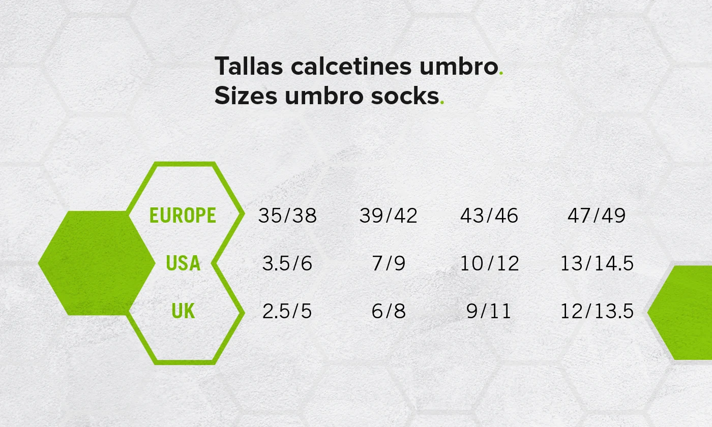 UMBRO sport socks half-round 9/12 pairs unisex white