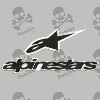 

ALPINESTAR embroidery Parche iron patch gestickter patch Toppa ricamata patch brode remendo embroidery