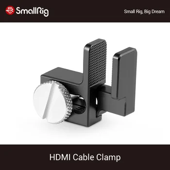 

SmallRig HDMI Cable Clamp HDMI Lock Clamp for Blackmagic Video Assist /Panasonic GH4/GH3/G7/Sony Cages - 1693