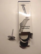 HYTOOS-Papel de lijado reemplazable con disco, lija de pedicura de 25mm, accesorios de brocas para uñas, herramienta de callo para pies de salón, 100 Uds.