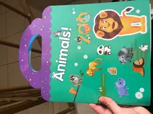 Pegatinas para niños, libros, escenas reutilizables, juego de rompecabezas, pegatinas de dibujos animados, Juguetes Educativos de aprendizaje para niños, regalo