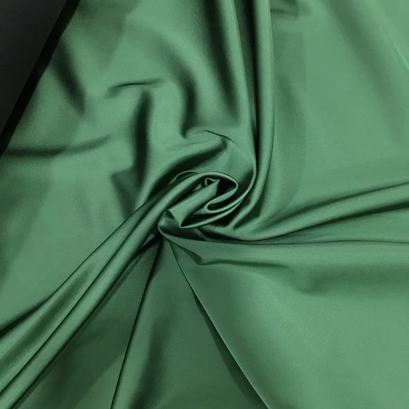 High quality Korean watusso thick satin fabric Satin stretch 95% PES 5% elastic one way textile width 120cm |