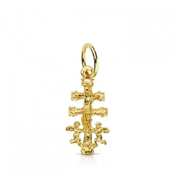 

GOLD CROSS CARAVACA CHRIST RELIEF PEQ