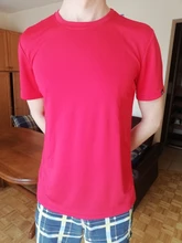 SANHENG-Camiseta de manga corta para hombre, prenda de vestir masculina perfecta para actividades deportivas, top deportivo de secado rápido y transpirable, estilo casual, tallas grandes, para verano