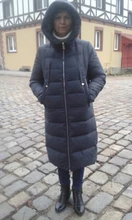 Womens Jacket Coat Parkas Hood Long Winter Cold-Warm-Down Windproof New MIEGOFCE 
