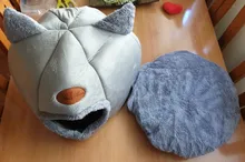 Pet bed for dog donut bed plush cat bed accessories kennels for dogs mascotas productos