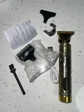 Cortadora de pelo recargable por USB para hombre, afeitadora inalámbrica para peluquero, afeitadora de barba