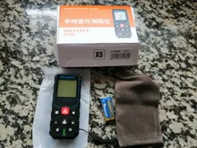 Mileseey-medidor de distancia láser profesional, medidor láser de trena, X5, Telémetro Láser