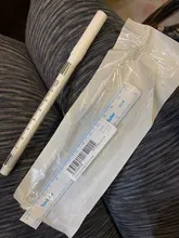 Juego de marcador de piel para tatuaje de cejas, accesorios de Microblading, rotulador de tatuaje, herramienta de maquillaje permanente, color blanco