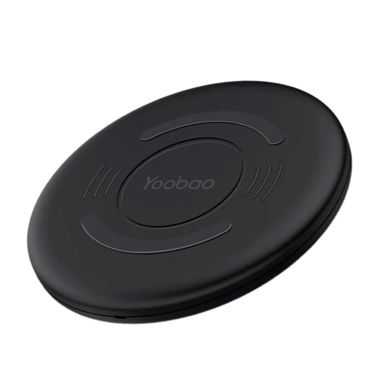 Беспроводное зарядное устройство Qi Yoobao Wireless Charging Pad D1 (Черный)|Беспроводные