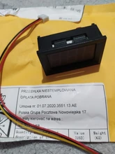 Medidor de voltaje con pantalla LED, voltímetro Digital ca 30-500V AC 0-600V 0,56 , calibrador de lectura DC 3,5-30V DC 0-100V, rojo, verde, azul