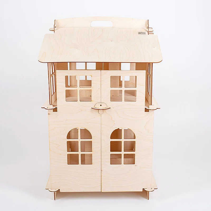 Buy Dolls Home Toys house DIY Painting Construction Board Education Toy Children Gifts doll accessory block part puzzle DFB 2d