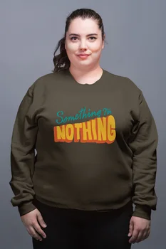 

Angemiel Wear Something For Nothing Green Women Sweatshirts