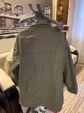 Shirt Jacket Outwear Oversized Coat Spring Warm-Button Thin PUWD Chic Fashion Woman Ladies