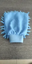 Gran oferta 2 en 1 ultrafino fibra de microfibra chenilla guante para lavado de coche guante de malla suave respaldo sin arañazos para lavado de coches y de limpieza