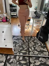 Pantalones de chándal de gimnasio para Mujer, pantalón de lana de entrenamiento, sólido grueso, cálido, para correr, para invierno, 2021