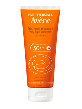 

Avène sun protection milk spf 50 + 100 ml the ideal sunscreen for the most sensitive skin. Face and body.