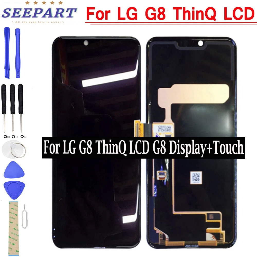 For LG G8 ThinQ LCD Display Touch 