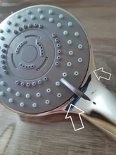 Shower-Head Bathroom-Accessorie Adjustable Water-Saving Handheld Jetting 5-Modes