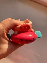 Cerdo de juguete de dibujos animados para bebé, juguete de agua clásico para bebé, Tortuga de natación infantil, cadena enrollada, relojería, juguete de playa para niños, 1 ud.