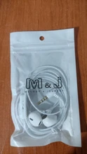 M&J High Quality Stereo Earphone Wired cable Headphone For iPhone With Microphone auricuares