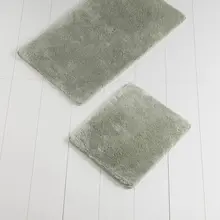 Коврики для ванной, Нескользящие, противоскользящие, цветные, 2'Li, набор НАФТА, 60X100 см-50X60 см