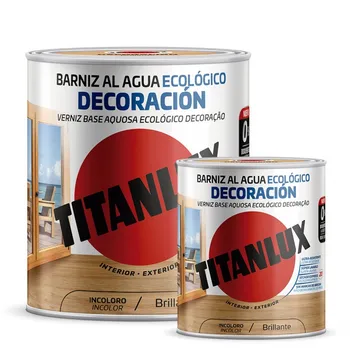

Ecological Water-based Varnish Glossy Decoration Titanlux