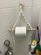 Towel-Hanger Paper-Stand Stick-Roll Bathroom Toilet Wooden Kitchen Nordic Wall-Mounted