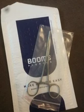 Booms Fishing-Alicates de pesca F04, removedor de anzuelos de pescado de acero inoxidable, abrazaderas de Punta curvada, Cortador de línea, accesorios de herramientas