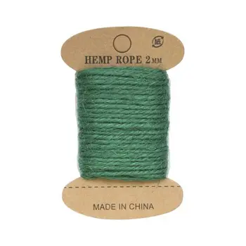 

Jute rope, 10 m (Green Emerald)