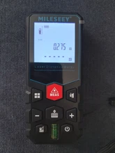MiLESEEY-Medidor digital de distancia láser, telémetro eléctrico láser con precisión de +-2mm, modelo X6,S5E