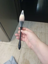 ROHWXY-cepillo para uñas, cepillo para polvo de uñas, esmalte de uñas de Gel UV, nailon, profesional, herramientas de diseño