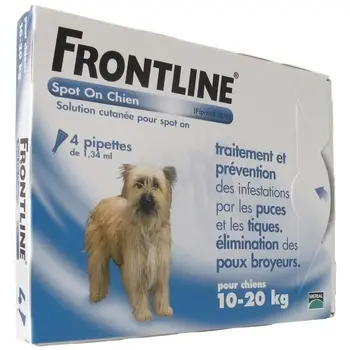 

FRONTLINE Spot On dog 10-20kg - 4 pipettes