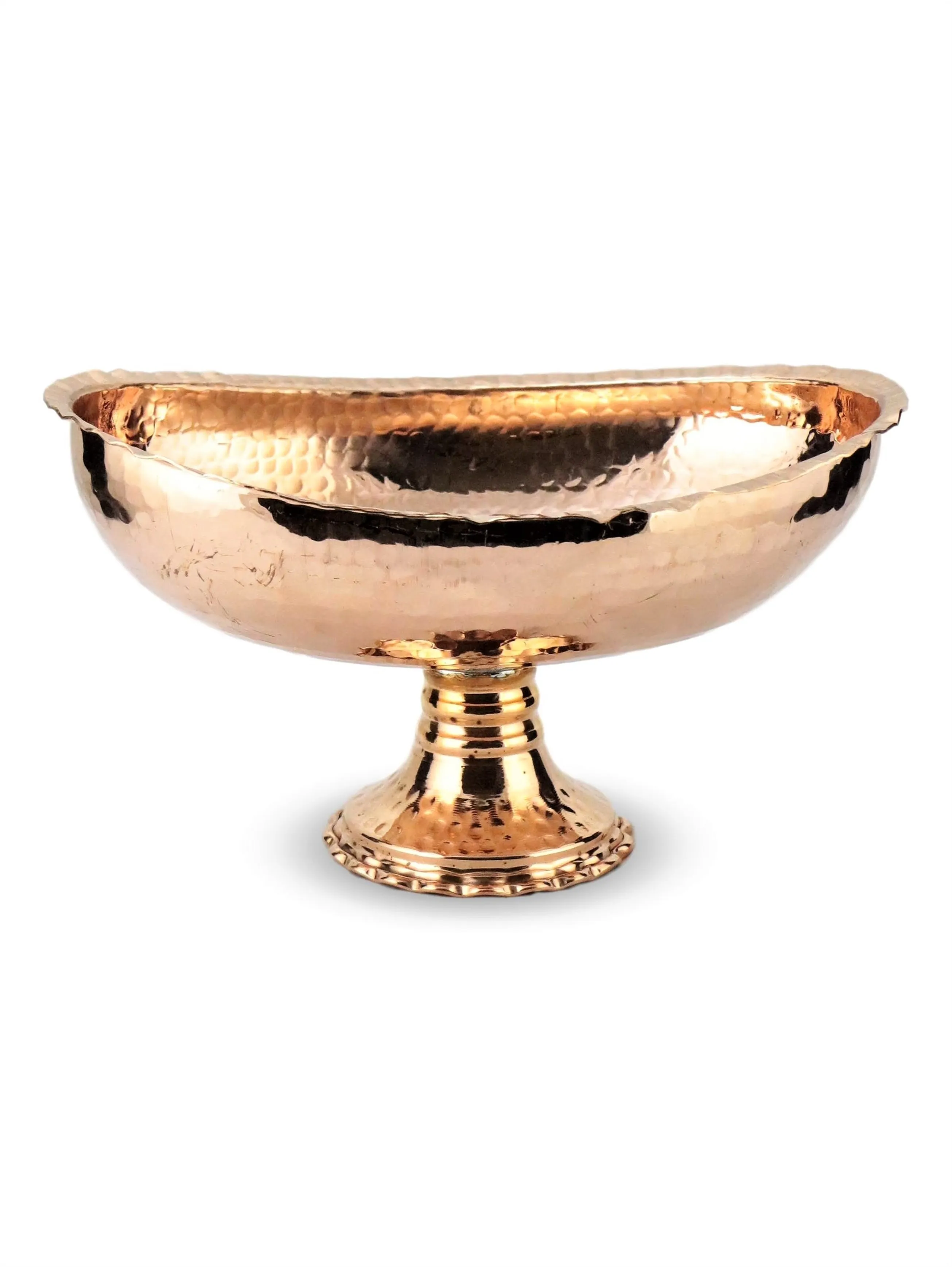

Forged Copper Gondola Sugar Bowl
