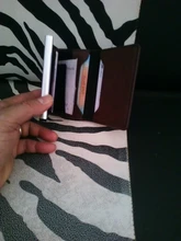 Cartera inteligente antirrobo Rfid Unisex, portatarjetas de identificación Delgado, automático, de Metal sólido, tarjeteros de negocios