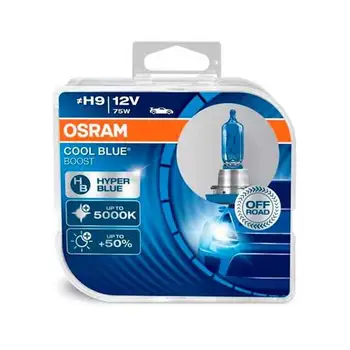 

OCBB9-DUO-Case 2 halogen lamps OSRAM COOL BLUE BOOST H9 PGJ19-5 12V 75W DUO