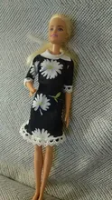 Skirt Wear-Accessories Outfit Wave-Point-Dress Grid Daily Barbie-Doll Fashion Casual