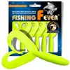 Soft Fishing Lure Silicone Twister Aqua FishingFever Twix (8.5 cm) 5 pcs ► Photo 3/6