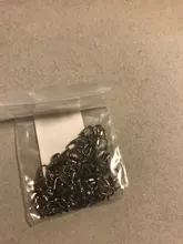 Protectores de alambre de 100x4mm, accesorios de forma de U, cierres, conector para fabricación de joyas, 4,5 unids/lote