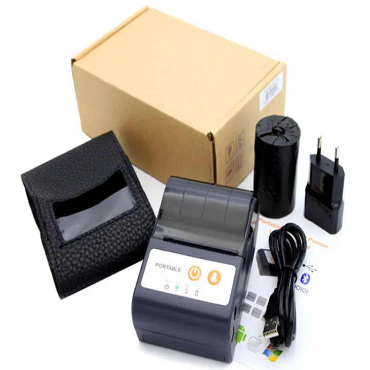 58 мм Bluetooth Термопринтер для IOS и Android|portable printer|bluetooth thermalthermal receipt |