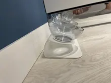 Cat-Bowls Bowl-Supplies Feeders Raised-Stand Double For Cats Dogs Non-Slip with Pet-Food